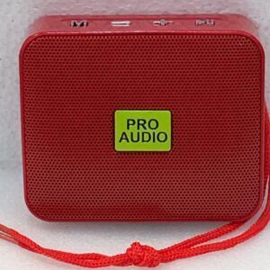 Alt  BT Mini TWS C/USB FM Tarj ML 20W Rojo Hamann