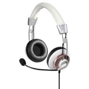 Auricular C/Micro Style USB Wh/Pk Hama