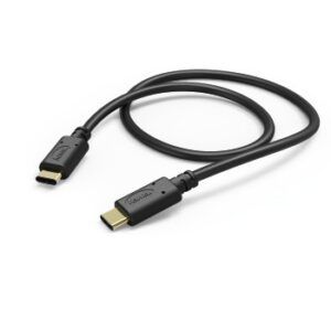 Cable USB Type-C M a Type-C M 1 4m Negro Hama
