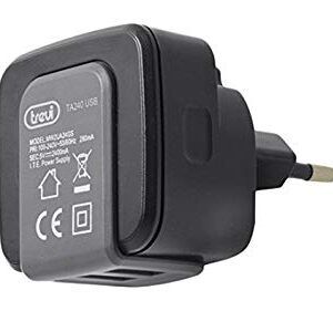 Cargador USB C/2 Tomas USB Total 2400mA Trevi