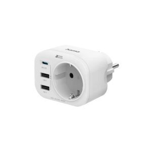 Cargador USB-C 2xUSB-A 1T QC PD 5-20V 20W Hama