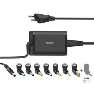 Cargador Univ  Portatil 15-19V/65W C/7 Adapt  Hama