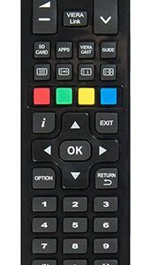 Mando Dist Panasonic Comp SmartTV/3D Bk Superior