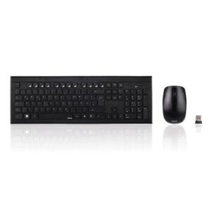 PC Teclado Ratón Inalámbrico Cortino Hama