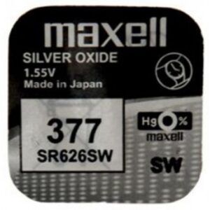 Pila Boton 626 Maxell
