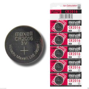 Pila Boton Pk x5 CR1620 3V Maxell
