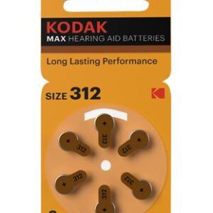 Pilas Alk B 6  Audifonos PR312 30423305 Kodak