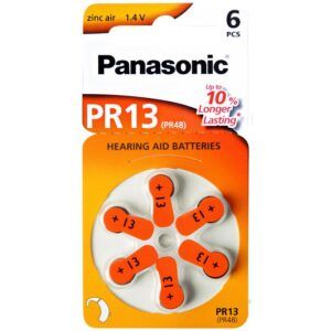 Pilas Alk Pk x6 Audifonos PR13 Panasonic