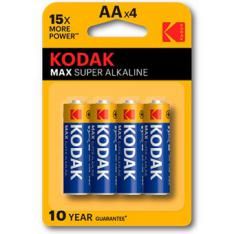 Pilas Max S Alkalina B 4  LR06/AA 30952867 Kodak