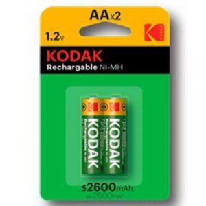 Pilas Rec  B x2  2600mAh LR06/AA 30955080 Kodak