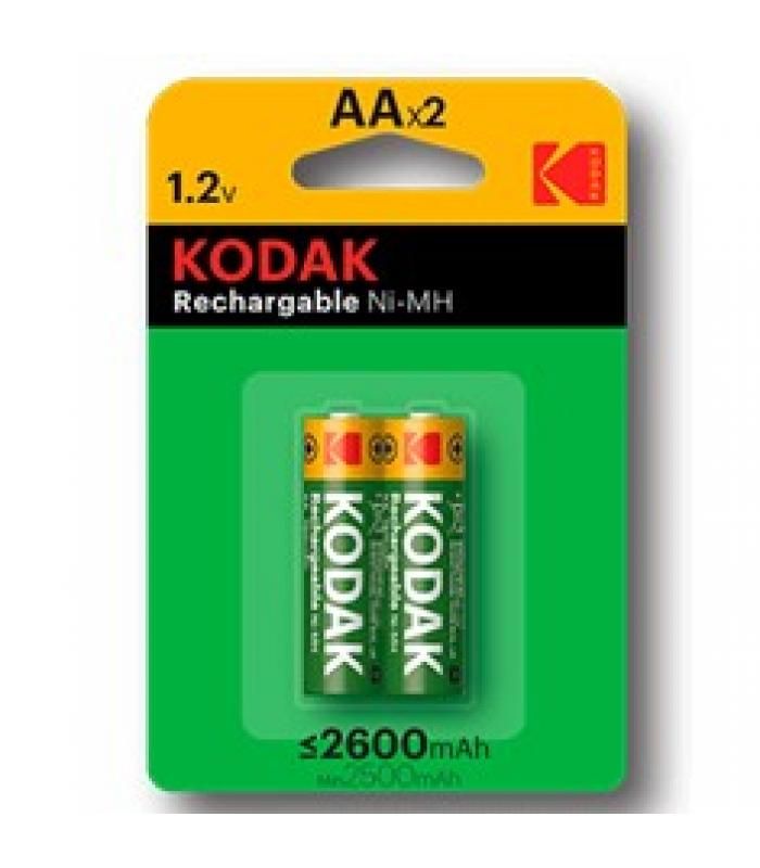 Pilas Rec B x2 2600mAh LR06/AA 30955080 Kodak