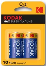 Pilas Super Alk B 2  LR14/ C 30952836 Kodak