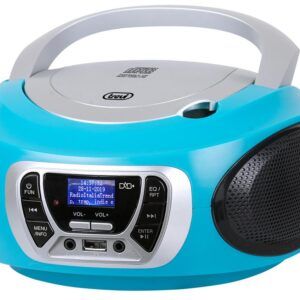 R/CD MP3 C/USB/DAB/Mando/Aux In-out Azul Trevi