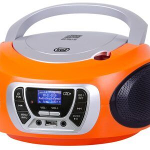R/CD MP3 C/USB/DAB/Mando/Aux In-out Naranja Trevi