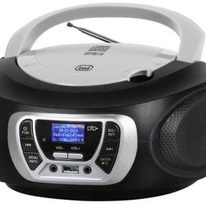 R/CD MP3 C/USB/DAB/Mando/Aux In-out Negro Trevi