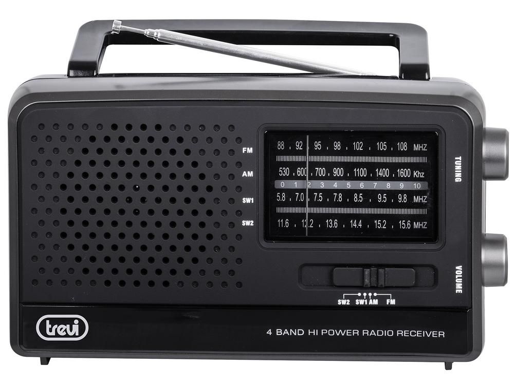 Radio Multi-Banda AC/DC Negro Trevi