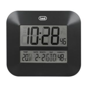 Reloj Pared Cal/Meteo Digi XL OM 3520 D Bk Trevi