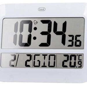 Reloj Pared Cal/Meteo Digi XXL OM 3540 D Wh Trevi