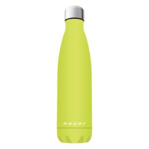 Termo Viaje Tipo Botella 0 5L Verde Beper