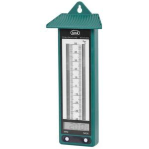 Termometro In/Outdoor Max/Min Meteo Verde Trevi