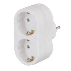 Distribuidor/ Ladron 1M-2H 3600W 250V Wh Hama