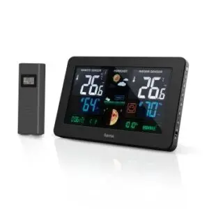 Estación Meteo Premium C/USB y Sens Ext Hama